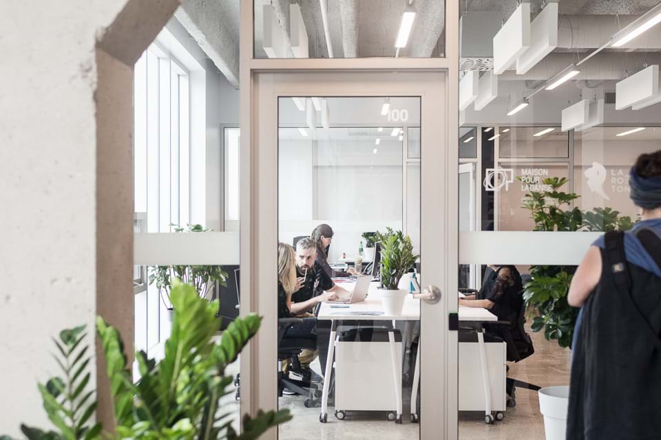 Offices La Rotonde Maison Pour La Danse Québec contemporary