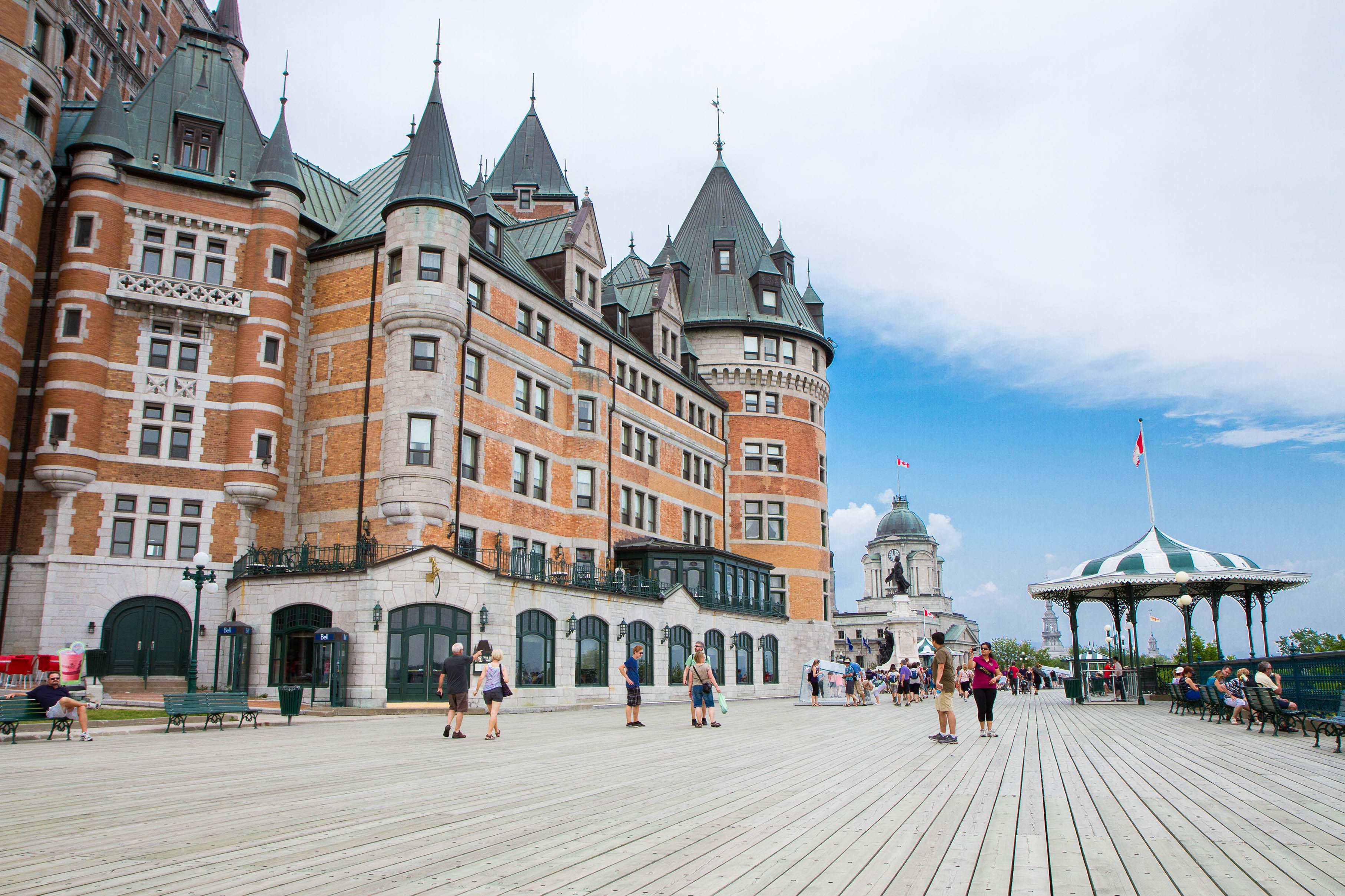 Terrasse Dufferin Château Frontenac Québec EDQ