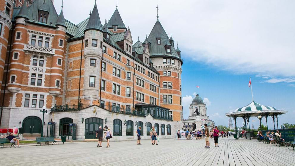 Terrasse Dufferin Château Frontenac Québec EDQ